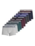 Jack & Jones Trunks 10-Pack Trunks Dark Grey Melange XL Dark Grey Melange