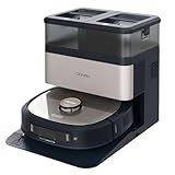 Cecotec Robot Aspirador y Friegasuelos con Estación Autovaciado, IA y Láser Conga Z100