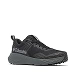 Columbia Men's Konos TRS Outdry, Waterproof Low Rise Trekking and Hiking Shoes, Black/Grill, 11
