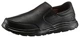 Skechers 77071EC Hombre Zapatillas sin cordones, Negro (Black Black)