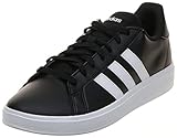 adidas Hombre Grand Court Base 2.0 Shoes, Core Black / Cloud White / Core Black