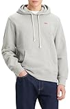 Levi's Sudadera con Capucha The Original Hm, Mid Tono Grey Heathe, L para Hombre