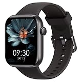 Reloj Inteligente Mujer Hombre, 1.85" Llamadas Bluetooth, 140+ Modos Deportivos SpO2/Pulsómetro