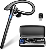 Mosyxe Auriculares Inalámbricos con Micrófono, Manos Libres Bluetooth V5.4