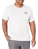 Under Armour Ua Sportstyle Lc Ss Camiseta, Blanco, Hombre