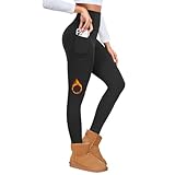 Opssaker Leggins Termicos Mujer Invierno Mallas Termicas Cálidos Forro Polar Pantalones