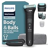 Philips Afeitadora Corporal S7000 - Recortadora para Hombre con Cabezal Pivotante Intercambiable 2D