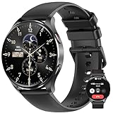 IOWODO Reloj Inteligente Hombre, Smartwatch Hombre 1.43" AMOLED con Llamadas, Monitor Cardíaco 24h