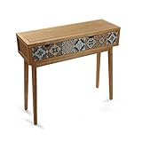 Versa Alfama Mueble Recibidor Estrecho para Entrada o Pasillo