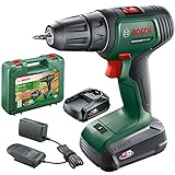 Bosch taladro/atornillador a batería UniversalDrill 18V (2 baterías, sistema de 18 V, en maletín)