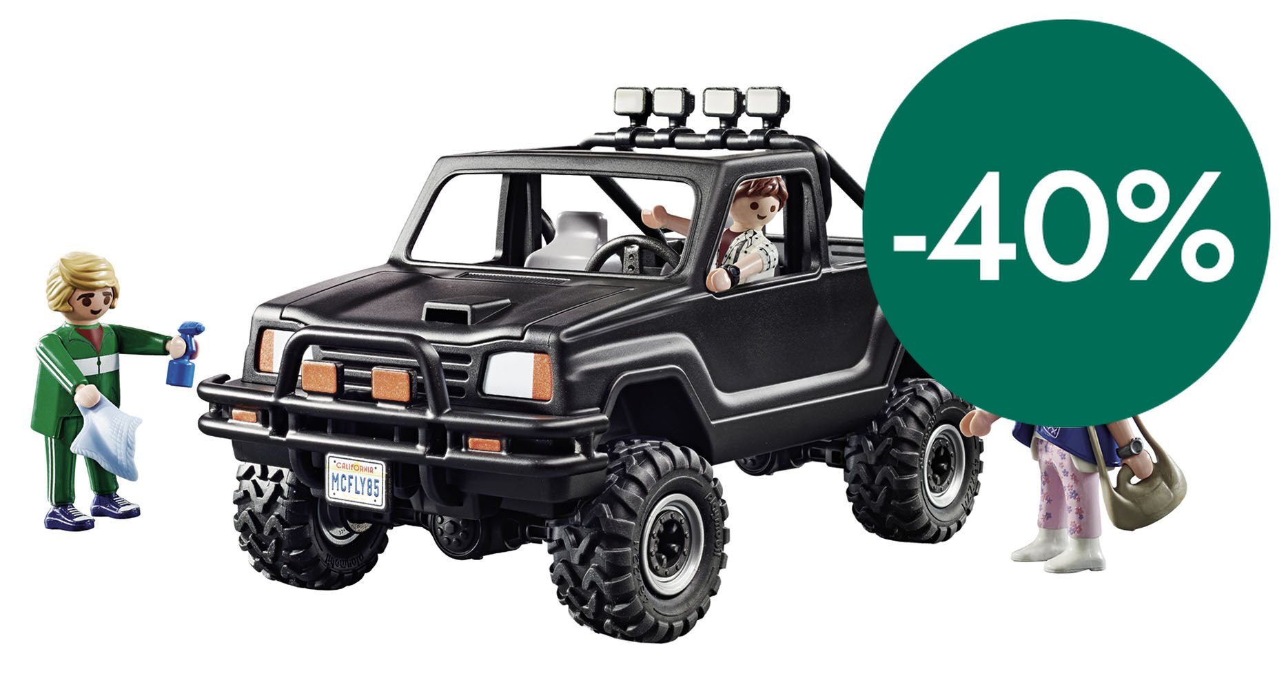 Playmobil Back To The Future Camioneta Pick-Up de Marty