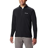 Columbia Klamath Range 2 Half Zip, Sudadera De Forro Polar Hombre, Black