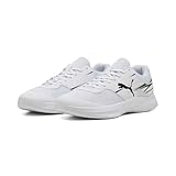 PUMA Varion IIIndoor Court - Zapatos para Hombre, Blanco (puma White)/Negro