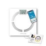 Medisana BS 444 Connect Báscula Analítica Digital de 180 kg, para Medir la Grasa Corporal
