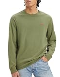 Levi's Long-Sleeve Original Housemark Tee, T-Shirt para Hombre, Bluish Olive