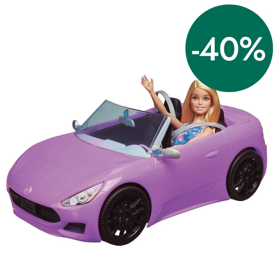 Barbie y su descapotable