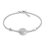 Tommy Hilfiger Jewelry Pulsera para Mujer en Acero Inoxidable con un Charm