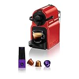 Krups Nespresso Inissia XN1005 - Cafetera monodosis de cápsulas Nespresso, 19 bares