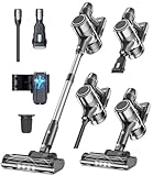 Syntecno Aspiradora Sin Cable Aspirador Escoba -Vertical Electricas Cordless Vacuum Cleaner Potente