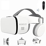 LONGLU VR Auriculares para iPhone y teléfonos Android, Gafas de Realidad Virtual 3D