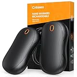 Calentador de Manos, Cnkeeo Calienta Manos Recargable de Bolsillo, Temperatura 40-55℃