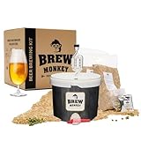 Brew Monkey® Kit de Elaboración de Cerveza Rubia | Kit Básico de 5 Litros | 6.4% Vol. |