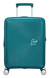 American Tourister Soundbox - Spinner S Expandible Maleta de Cabina, 55 cm, 35.5/41 L, Verde