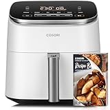 Cosori Freidora de Aire Turbo Blaze™ 6L, Air Fryer 46% Más Rápida con Motor DC