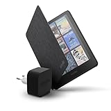 Amazon Kindle Colorsoft 16 GB + Funda negra de tela + Adaptador de 9 W