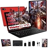 Tablet Android Tablet 10 Pulgadas con Octa-Core, 20GB RAM + 128GB ROM (2TB TF), Widevine L1
