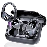 STECEi Auriculares Inalámbricos Deportivos, Auriculares Bluetooth 5.4 con HD Micrófono, 75H