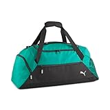 PUMA teamGOAL Teambag M, Bolsa de Deporte, Verde (Spot Green-Puma Black), OSFA