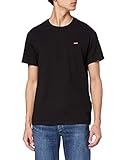 Levi's Ss Original Housemark Tee Camiseta, Stonewashed Black, para Hombre