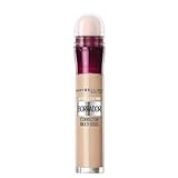 Maybelline New York, corrector de ojeras, bolsas e imperfecciones, borrador Ojos, 07 Sand, 6.8 ml