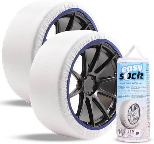 Cadenas Coche Nieve Easy Sock Homologación EN 16662-1 y alta seguridad. Fáciles de Instalar
