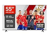 TCL 55V6C 55" Direct LED Smart TV, 4K HDR, Powered by Google TV (Dolby Audio, Motion Clarity)