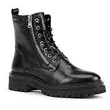 Geox D Iridea F, Botines Mujer, Light Black