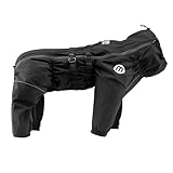 Mikki Doodles, Chubasquero para Perros, Impermeable, Cortaviento, Forro Sedoso, Menos fricción