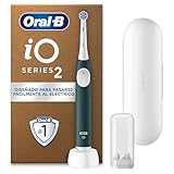 Oral-B iO 2 Cepillo de Dientes Eléctrico Verde Bosque, 1 Cabezal, 1 Estuche De Viaje