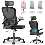 Silla Escritorio Ergonómica - Silla Oficina Ajustable y Reclinable con Soporte Lumbar