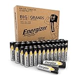 Energizer Alkaline Power Pilas AA + AAA (Paquete 48)  24AA y 24AAA Unidades 1,5V Baterías Alcalinas