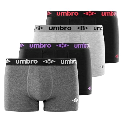 Pack de 4 calzoncillos Bóxer de Algodón Umbro