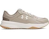 Under Armour UA Edge LTHR - Low - Zapatillas Deportivas, Timberwolf Taupe White Summit White