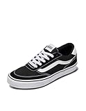 Vans Brooklyn LS, Zapatillas Hombre, Suede Canvas Black White