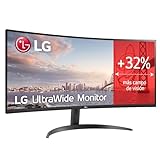 LG 34WR50QK-B - Monitor UltraWide Curvo, 34", QHD: (3440x1440px), 21:9, ADM FreeSync Premium