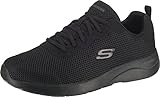 Skechers DYNAMIGHT 2.0 RAYHILL, Zapatillas para Hombre, Black Mesh/Pu/Trim