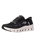 Skechers Glide-Step Pro Hands Free Slip-in, Zapatillas Hombre, Black Mesh/White,
