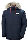 Helly Hansen Hombres Coastal 3.0 Parka, Azul Marino, XL