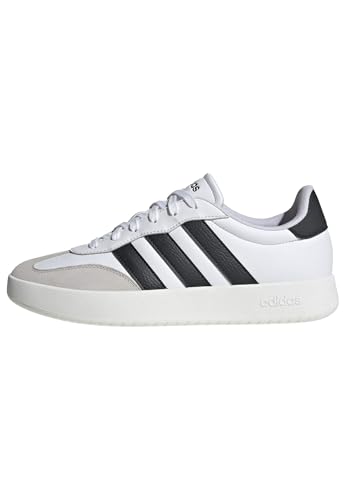 Adidas Hombre BARREDA Shoes, Cloud White/Core Black/Grey One