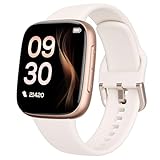 antfit Reloj Inteligente Mujer, Smartwatch con Pantalla AMOLED Resistente al Agua 3ATM para Natación